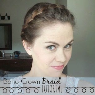 Boho-Crown Braid // Tutorial