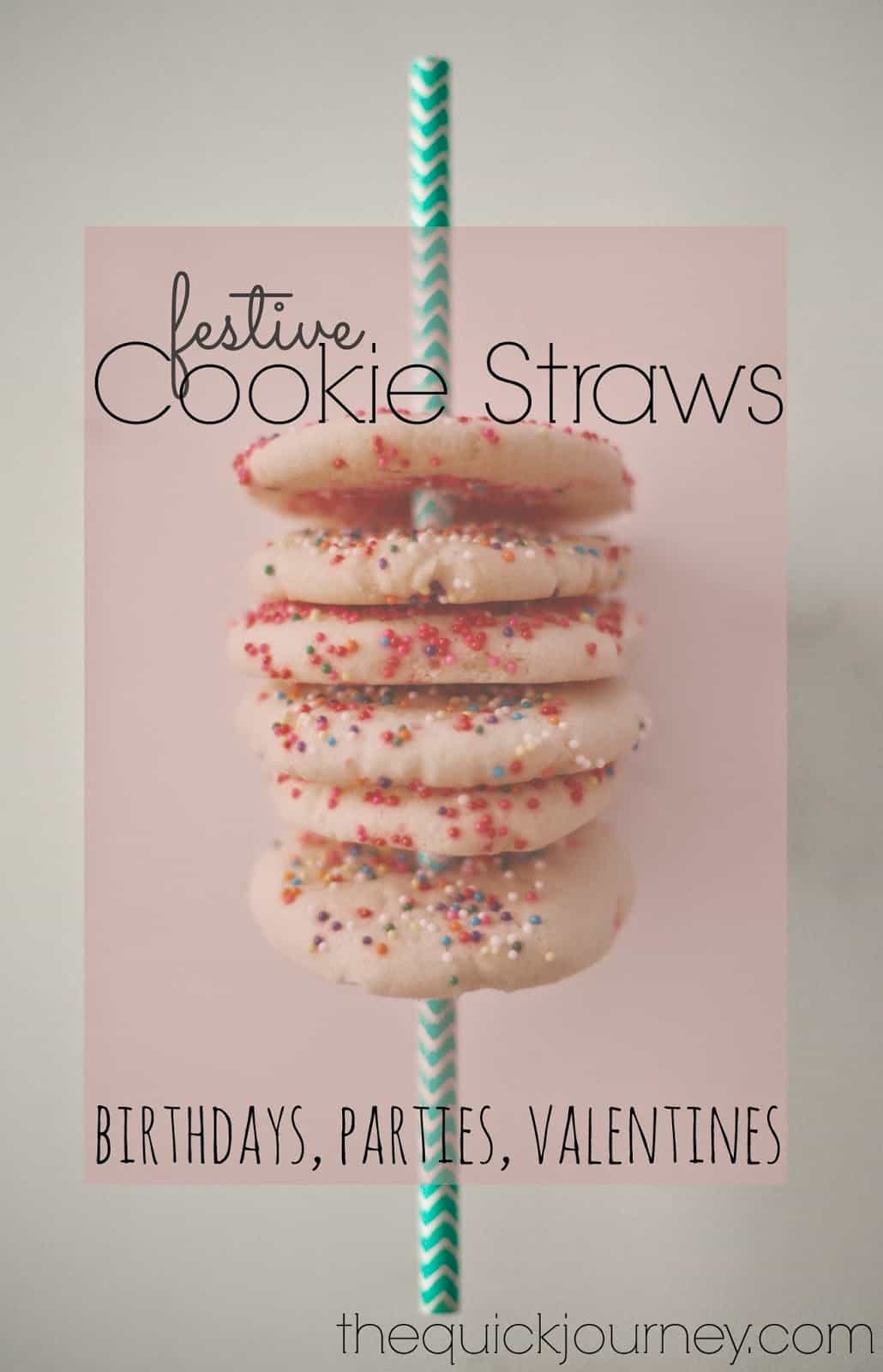 Recipe | Festive Cookie Straws