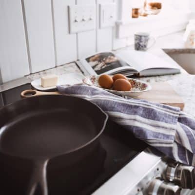 cast iron on electric stove tips