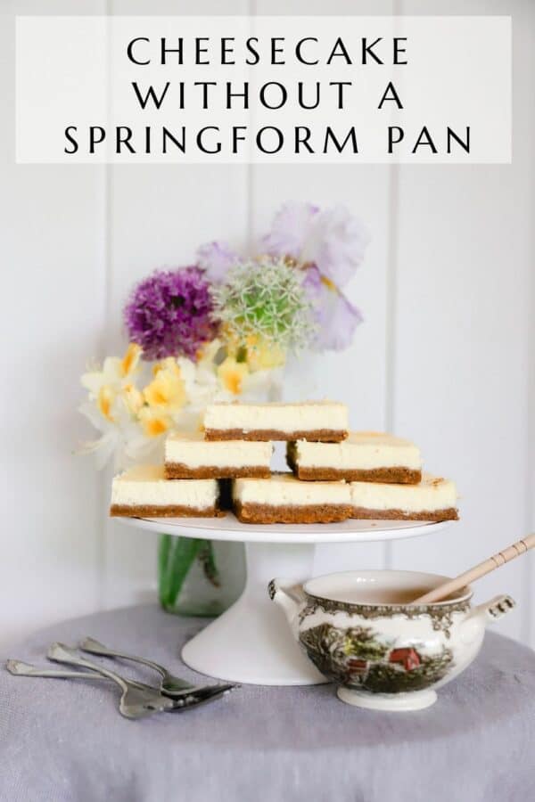 Simple Cheesecake Recipe without Springform Pan The Quick Journey