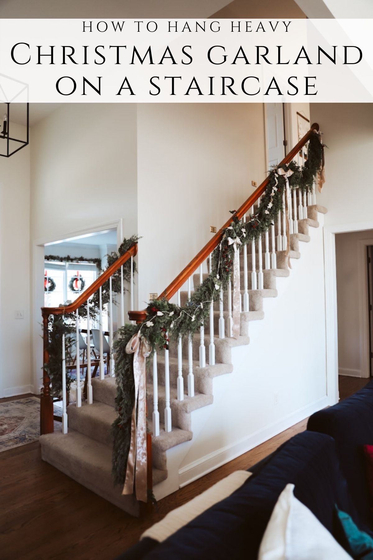 how-to-hang-heavy-garland-on-your-mantle-or-stairs-the-quick-journey