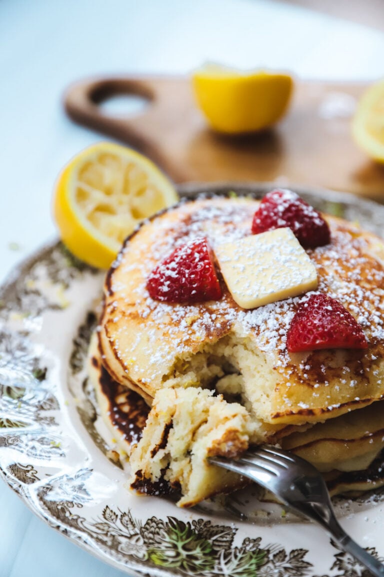 Fresh and Simple Lemon Pancakes The Quick Journey