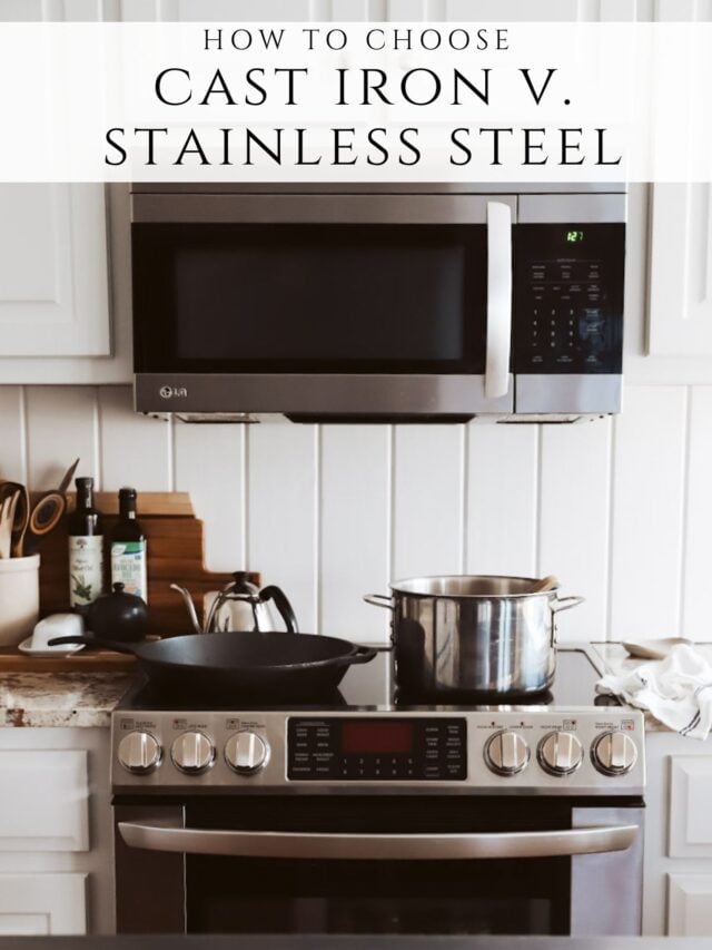 Which is Best? Cast Iron or Stainless Steel? Story The Quick Journey