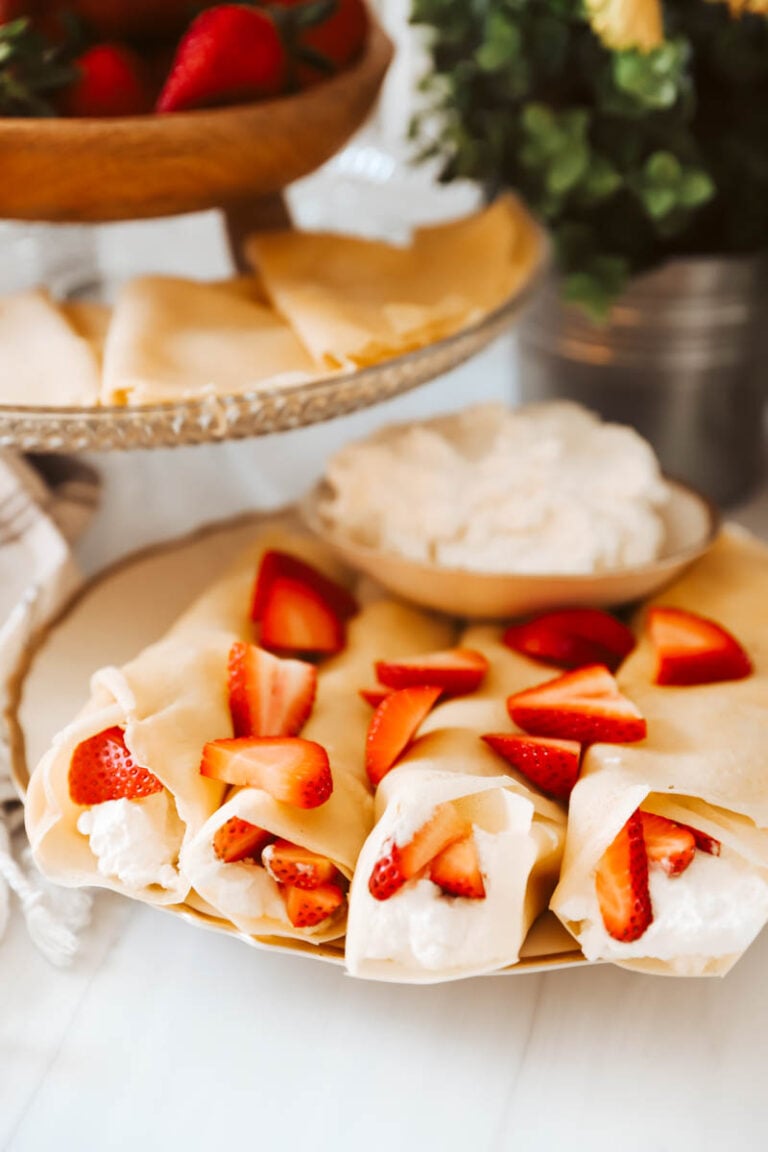 Easy Cream Cheese Crepe Filling The Quick Journey