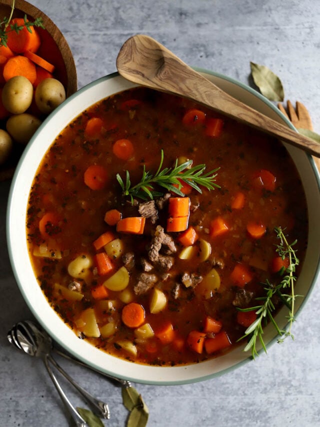 Beef Stew on the Stovetop recipe story The Quick Journey