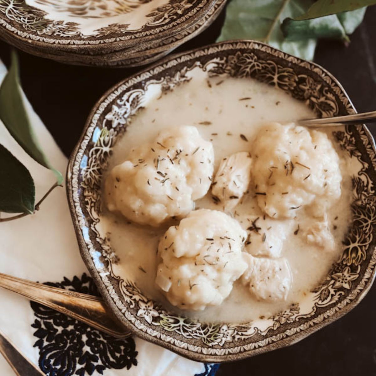 Old Fashioned Chicken and Dumplings-image