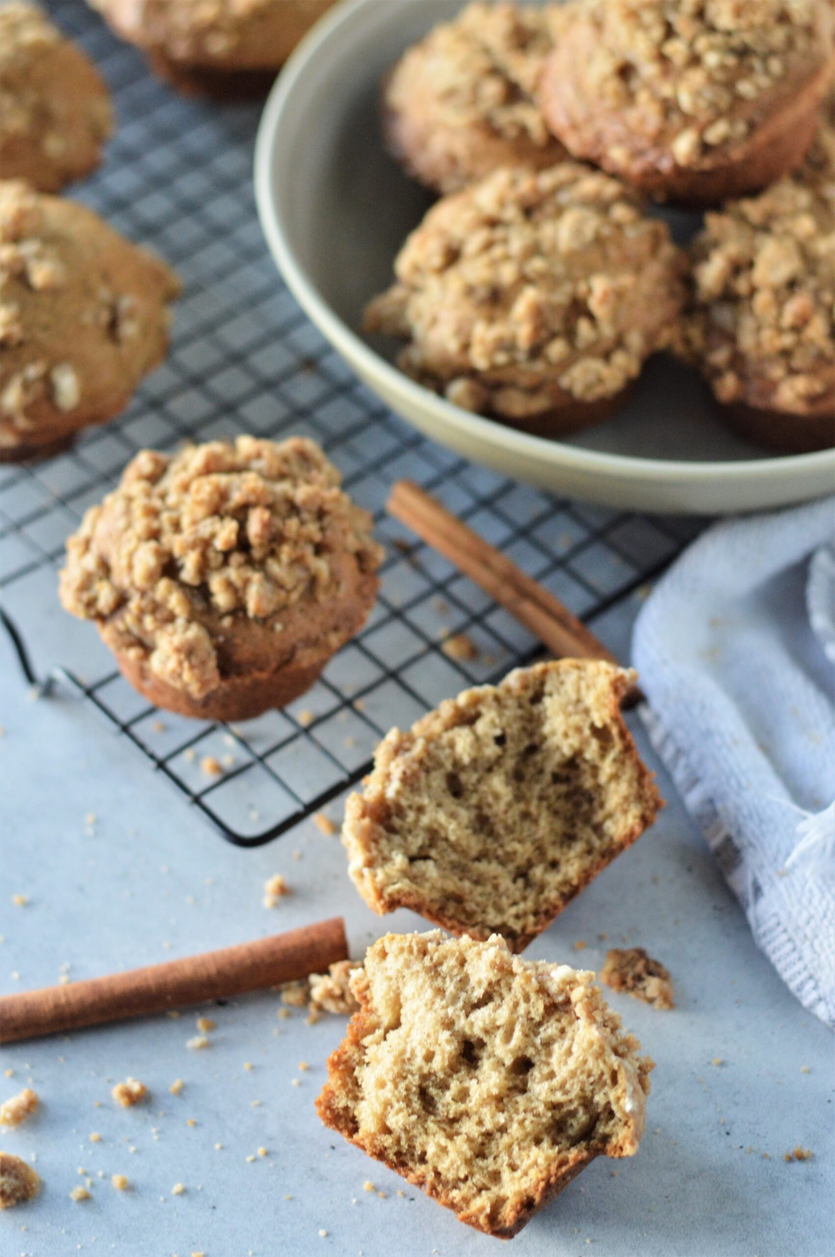 Cinnamon Streusel Muffins The Quick Journey