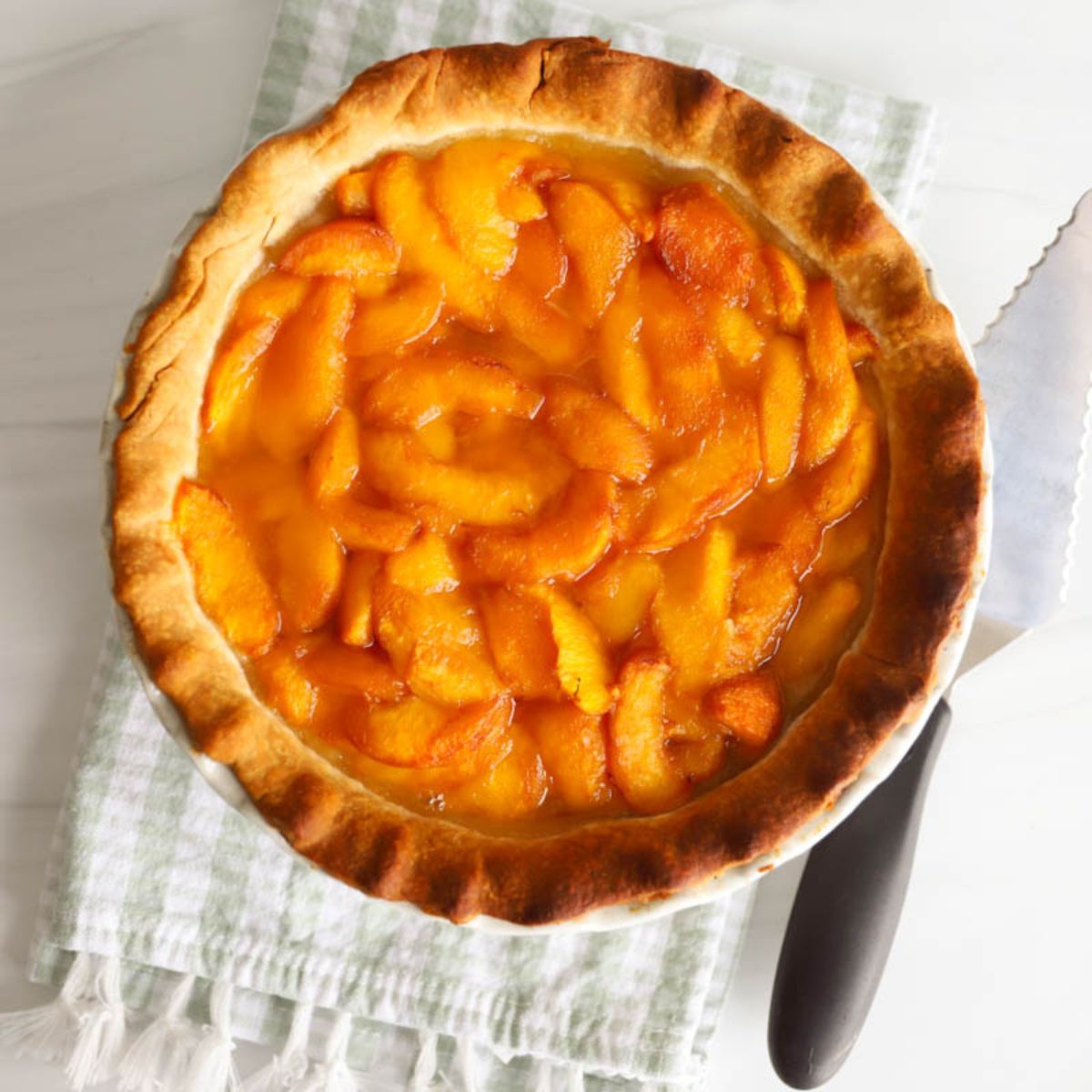 Southern Peach Cobbler with Pie Crust The Quick Journey