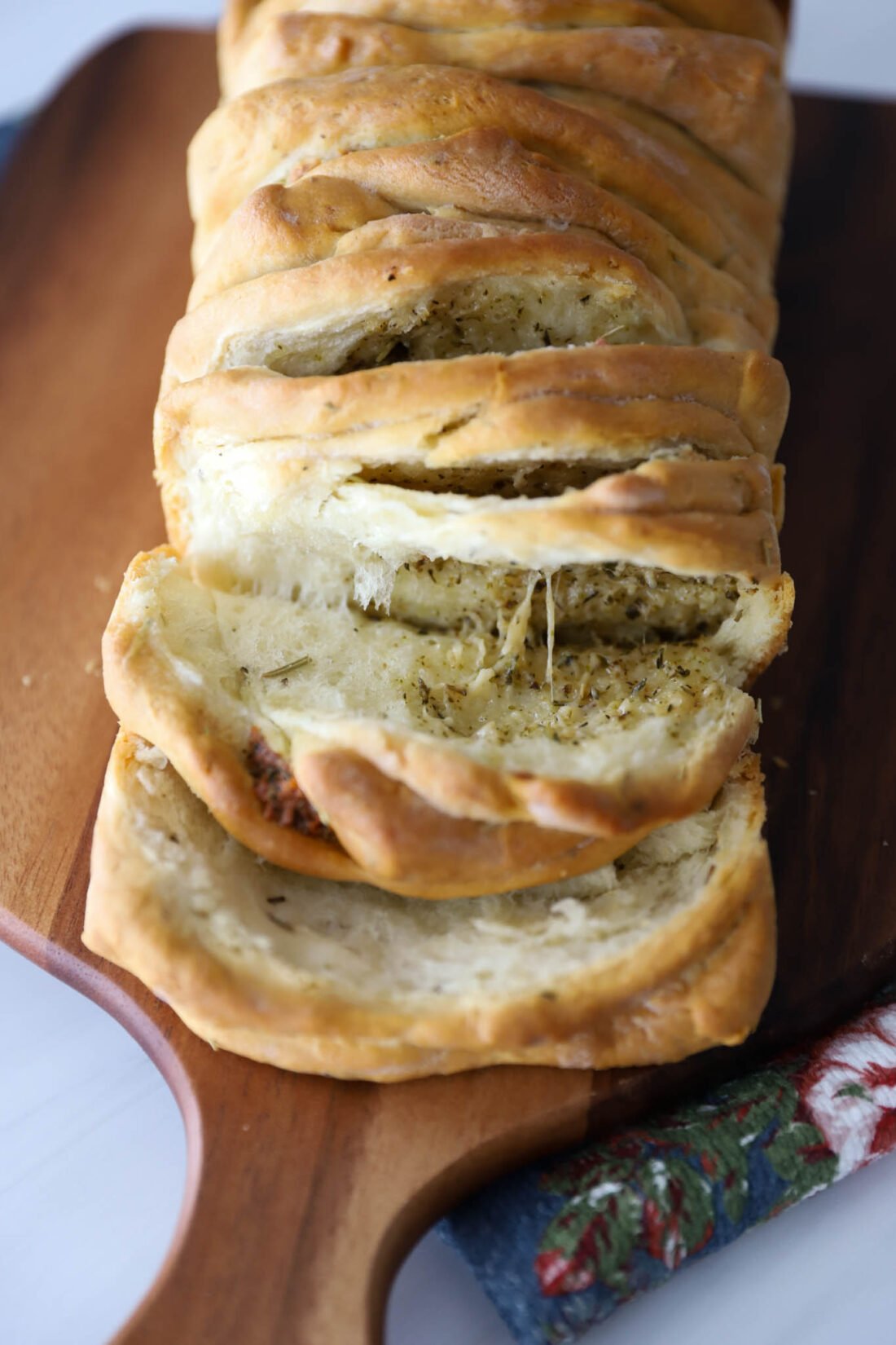 Rosemary Pull Apart Bread with Garlic Butter The Quick Journey